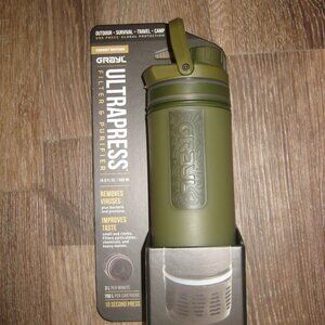 Grayl 16.9oz UltraPress Purifier Covert Edition Olive Drab